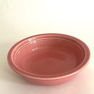 Vintage Fiesta Ware Rose Pink Bowl